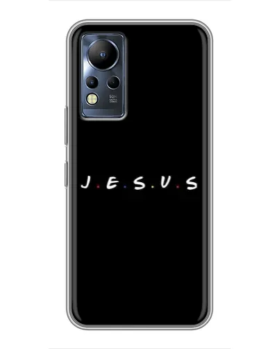 Чехол для Infinix Note 11 с картинкой «Точки веры J.E.S.U.S.» Чехол для Infinix Note 11 с картинкой «Точки веры J.E.S.U.S.»