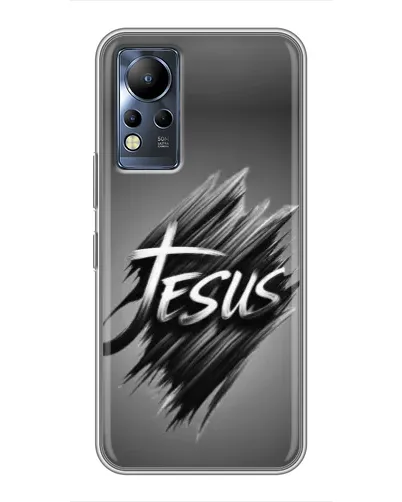 Чехол для Infinix Note 11 с картинкой «Надпись Jesus Graffiti» Чехол для Infinix Note 11 с картинкой «Надпись Jesus Graffiti»