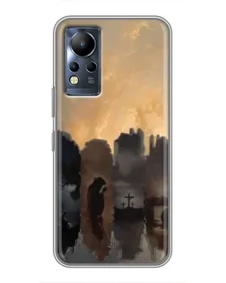 Чехол для Infinix Note 11 с картинкой «Дорога к вере»