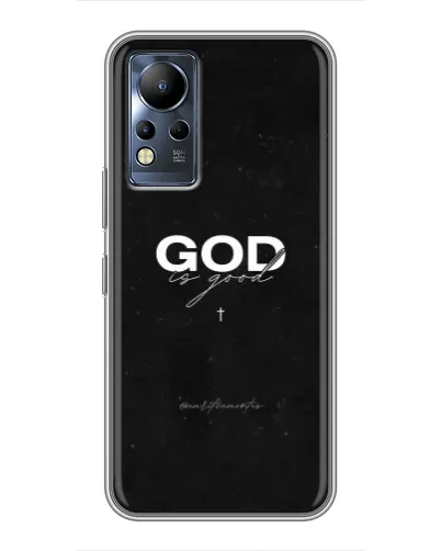 Чехол для Infinix Note 11 с картинкой «GOD — Бог над всем» Чехол для Infinix Note 11 с картинкой «GOD — Бог над всем»