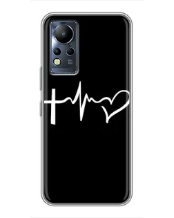 Чехол для Infinix Note 11 с картинкой «Пульс веры» Чехол для Infinix Note 11 с картинкой «Пульс веры»