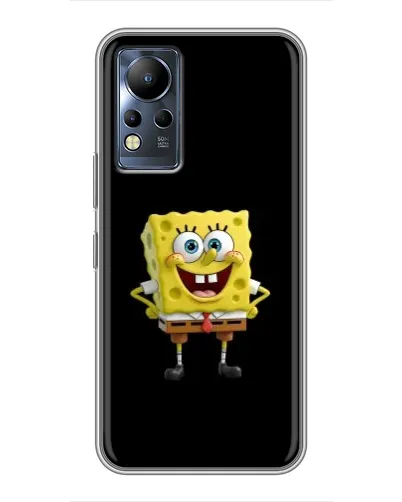Чехол для Infinix Note 11 с картинкой «Классический Губка Боб»