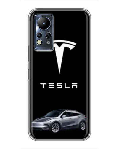 Чехол для Infinix Note 11 с картинкой «Tesla Model Y» Чехол для Infinix Note 11 с картинкой «Tesla Model Y»