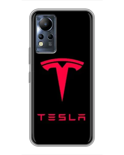 Чехол для Infinix Note 11 с картинкой «Tesla Red Logo» Чехол для Infinix Note 11 с картинкой «Tesla Red Logo»