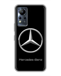 Чехол для Infinix Note 11 с картинкой «Mercedes Silver Logo»