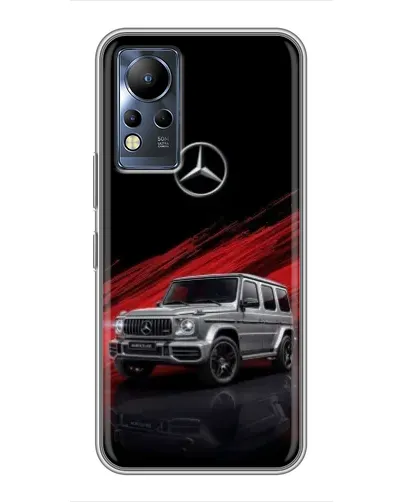 Чехол для Infinix Note 11 с картинкой «Mercedes G-Class красный» Чехол для Infinix Note 11 с картинкой «Mercedes G-Class красный»