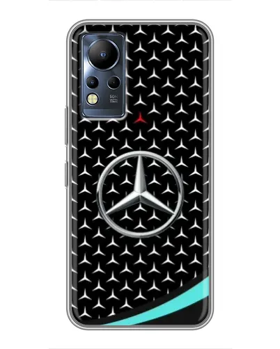 Чехол для Infinix Note 11 с картинкой «Mercedes — бирюзовый акцент» Чехол для Infinix Note 11 с картинкой «Mercedes — бирюзовый акцент»