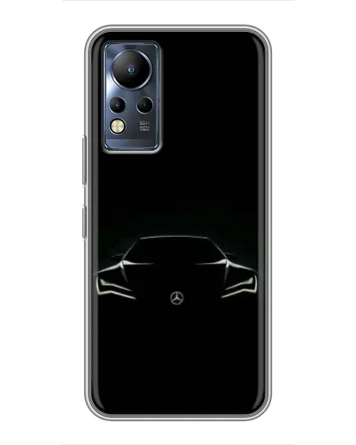 Чехол для Infinix Note 11 с картинкой «Mercedes — силуэт авто» Чехол для Infinix Note 11 с картинкой «Mercedes — силуэт авто»