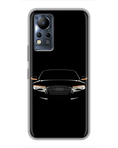 Чехол для Infinix Note 11 с картинкой «Audi — ночной контур» Чехол для Infinix Note 11 с картинкой «Audi — ночной контур»
