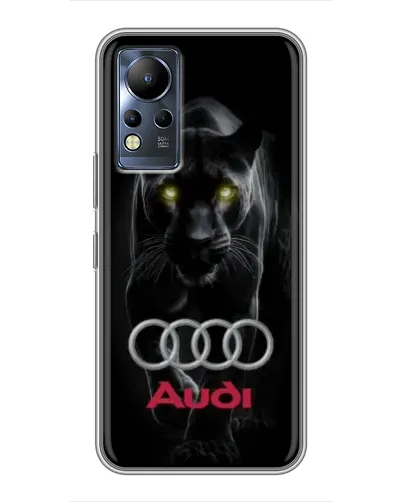 Чехол для Infinix Note 11 с картинкой «Пантера и Audi» Чехол для Infinix Note 11 с картинкой «Пантера и Audi»
