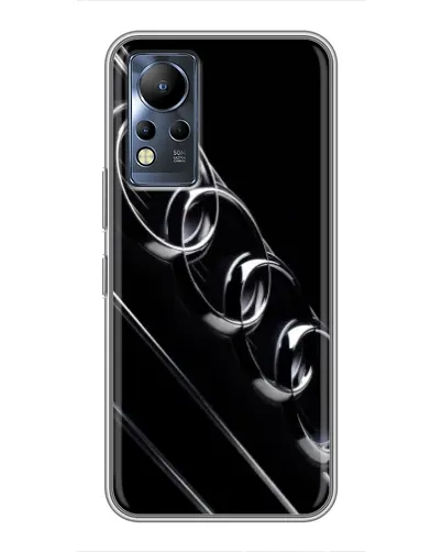 Чехол для Infinix Note 11 с картинкой «Audi — абстрактные кольца» Чехол для Infinix Note 11 с картинкой «Audi — абстрактные кольца»