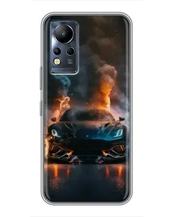 Чохол для Infinix Note 11 з картинкою «Lamborghini димна естетика» Чохол для Infinix Note 11 з картинкою «Lamborghini димна естетика»