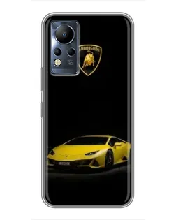 Чохол для Infinix Note 11 з картинкою «Lamborghini жовтий акцент» Чохол для Infinix Note 11 з картинкою «Lamborghini жовтий акцент»