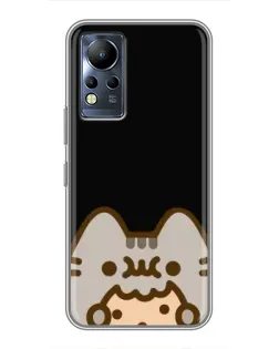 Чохол для Infinix Note 11 з картинкою «Пушин на чорному»