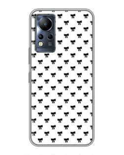 Чохол для Infinix Note 11 з картинкою «Міні-бантики»