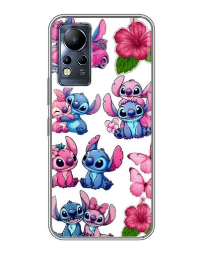 Чехол для Infinix Note 11 с картинкой «Стикеры Stitch и Angel» Чехол для Infinix Note 11 с картинкой «Стикеры Stitch и Angel»