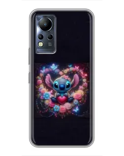 Чохол для Infinix Note 11 з картинкою «Stitch у квітах» Чохол для Infinix Note 11 з картинкою «Stitch у квітах»