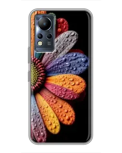 Чохол для Infinix Note 11 з картинкою «Райдужна квітка»