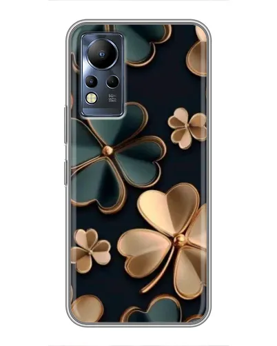 Чехол для Infinix Note 11 с картинкой «Клевер в золоте» Чехол для Infinix Note 11 с картинкой «Клевер в золоте»