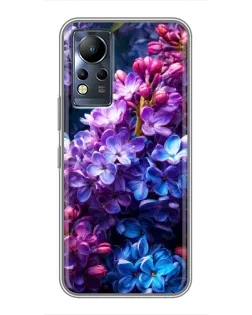 Чохол для Infinix Note 11 з картинкою «Бузковий цвіт»