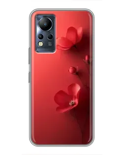 Чохол для Infinix Note 11 з картинкою «Макові суцвіття»