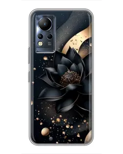 Чохол для Infinix Note 11 з картинкою «Чорний лотос»