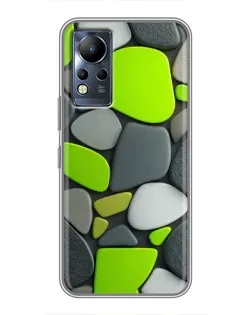 Чехол для Infinix Note 11 с картинкой «Яркая неоновая галька» Чехол для Infinix Note 11 с картинкой «Яркая неоновая галька»