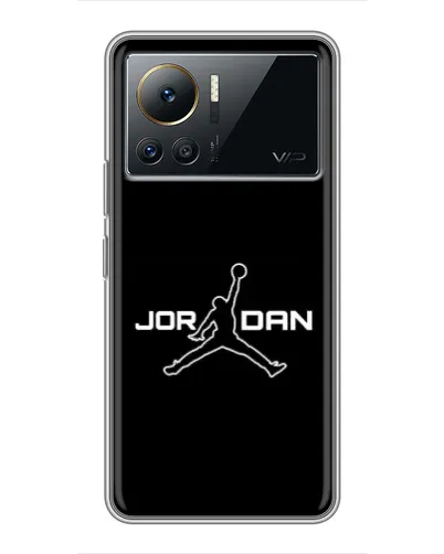 Чехол для Infinix Note 12 2023 с картинкой «Nike Pink Swirl»