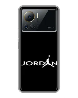 Чехол для Infinix Note 12 2023 с картинкой «Jordan White Logo» Чехол для Infinix Note 12 2023 с картинкой «Jordan White Logo»