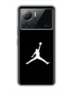 Чехол для Infinix Note 12 2023 с картинкой «Jordan Silhouette» Чехол для Infinix Note 12 2023 с картинкой «Jordan Silhouette»