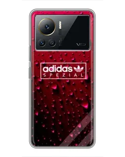 Чехол для Infinix Note 12 2023 с картинкой «Adidas Gold Marble»