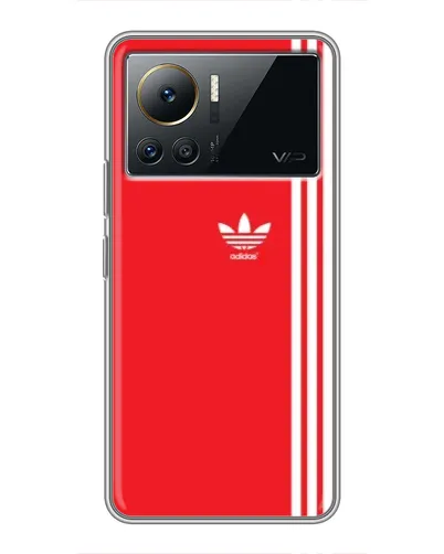 Чехол для Infinix Note 12 2023 с картинкой «Красный минимализм Adidas» Чехол для Infinix Note 12 2023 с картинкой «Красный минимализм Adidas»