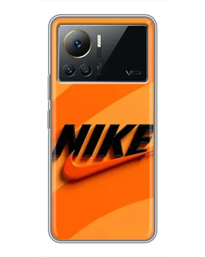 Чехол для Infinix Note 12 2023 с картинкой «Оранжевый драйв Nike» Чехол для Infinix Note 12 2023 с картинкой «Оранжевый драйв Nike»