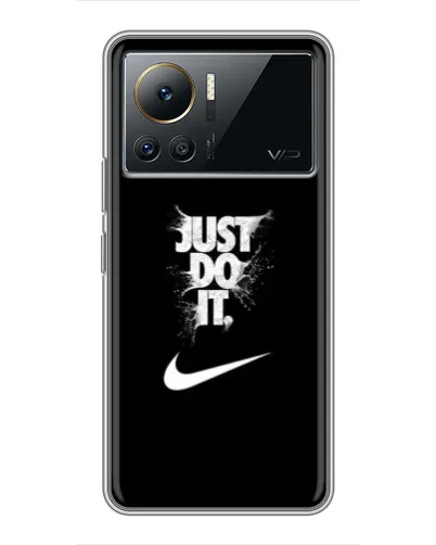 Чехол для Infinix Note 12 2023 с картинкой «Текстовый принт Nike» Чехол для Infinix Note 12 2023 с картинкой «Текстовый принт Nike»