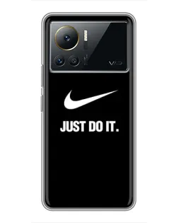 Чехол для Infinix Note 12 2023 с картинкой «Классический принт Nike»