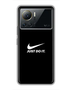 Чехол для Infinix Note 12 2023 с картинкой «Минимализм от Nike»