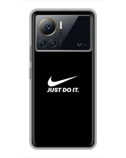 Чехол для Infinix Note 12 2023 с картинкой «Минимализм от Nike» Чехол для Infinix Note 12 2023 с картинкой «Минимализм от Nike»