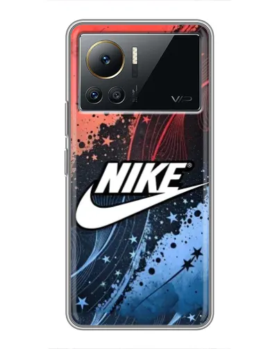 Чехол для Infinix Note 12 2023 с картинкой «Градиентный принт Найк» Чехол для Infinix Note 12 2023 с картинкой «Градиентный принт Найк»