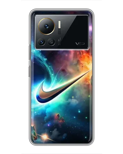 Чехол для Infinix Note 12 2023 с картинкой «Космический Nike Swoosh» Чехол для Infinix Note 12 2023 с картинкой «Космический Nike Swoosh»