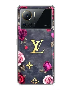Чехол для Infinix Note 12 2023 с картинкой «Цветочный Louis Vuitton» Чехол для Infinix Note 12 2023 с картинкой «Цветочный Louis Vuitton»