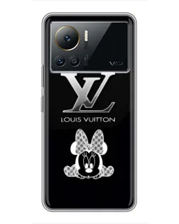 Чехол для Infinix Note 12 2023 с картинкой «LV и Минни Маус»