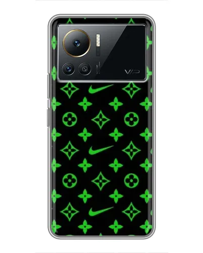 Чехол для Infinix Note 12 2023 с картинкой «Неоновый принт LV»