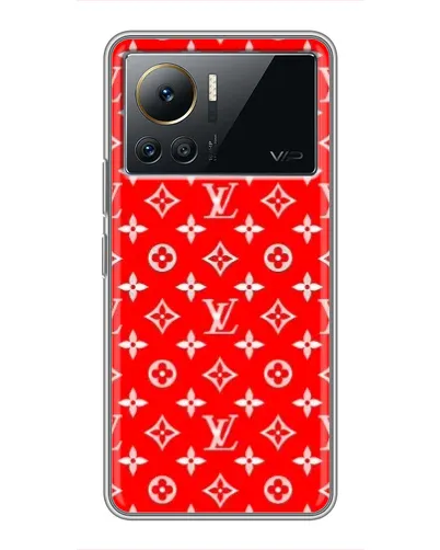 Чехол для Infinix Note 12 2023 с картинкой «Яркий паттерн LV»