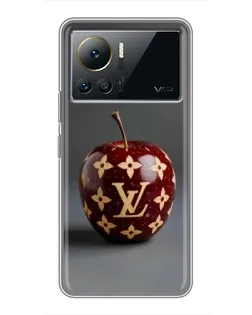 Чехол для Infinix Note 12 2023 с картинкой «Красное яблоко LV»