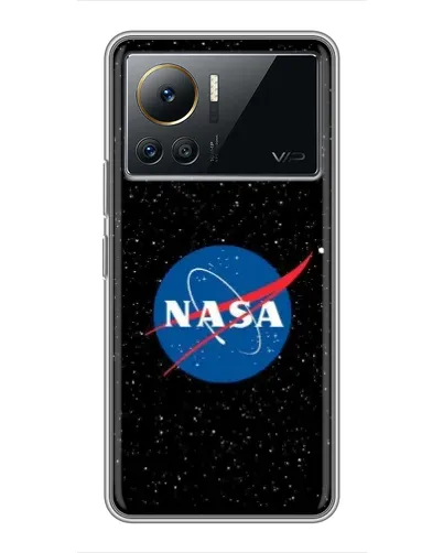Чехол для Infinix Note 12 2023 с картинкой «NASA — звездное небо»