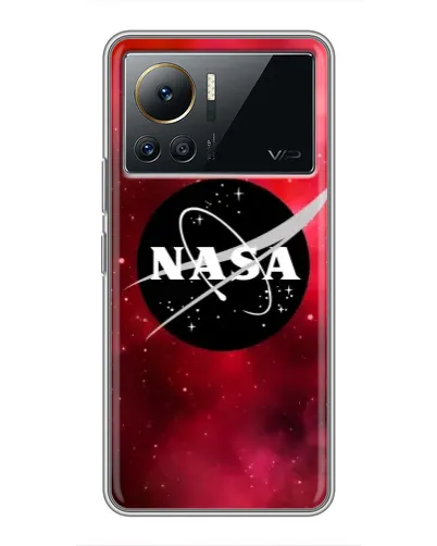 Чехол для Infinix Note 12 2023 с картинкой «NASA — красная туманность»