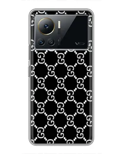 Чехол для Infinix Note 12 2023 с картинкой «Gucci — сетчатый паттерн»