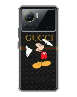Чехол для Infinix Note 12 2023 с картинкой «Микки Маус Gucci»