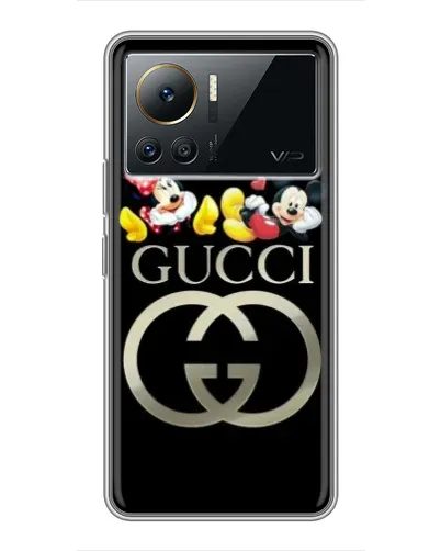 Чехол для Infinix Note 12 2023 с картинкой «Gucci — герои Disney» Чехол для Infinix Note 12 2023 с картинкой «Gucci — герои Disney»