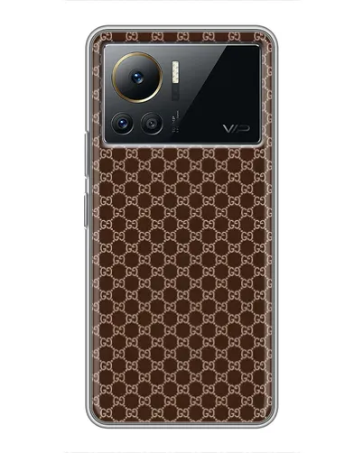 Чехол для Infinix Note 12 2023 с картинкой «Gucci — шоколадная сетка» Чехол для Infinix Note 12 2023 с картинкой «Gucci — шоколадная сетка»